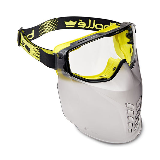 Universal PC Safety Goggles With Top Bottom Indirect Vent Foam & Mouthguard 36024502 UNIVGN12W