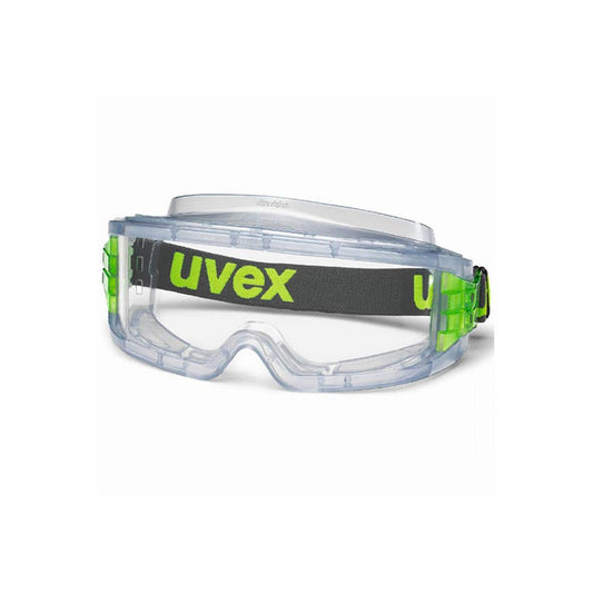 uvex Ultravision Safety Goggles Acetate Foam Liner Vent Closed Clear Lens 90080128 9301-626