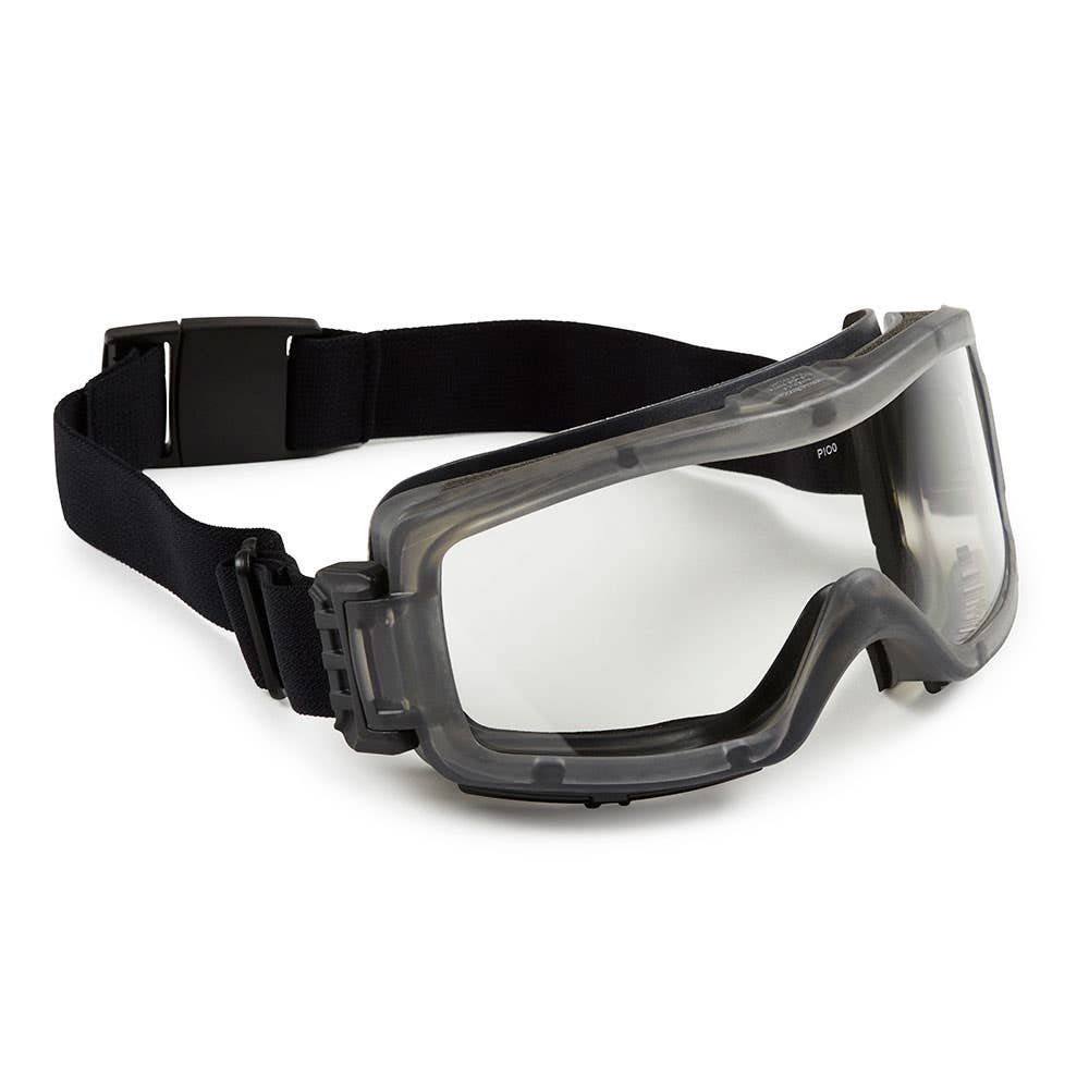 Safety Goggles Clear Lens Grey/Black Frame 90080673 3700