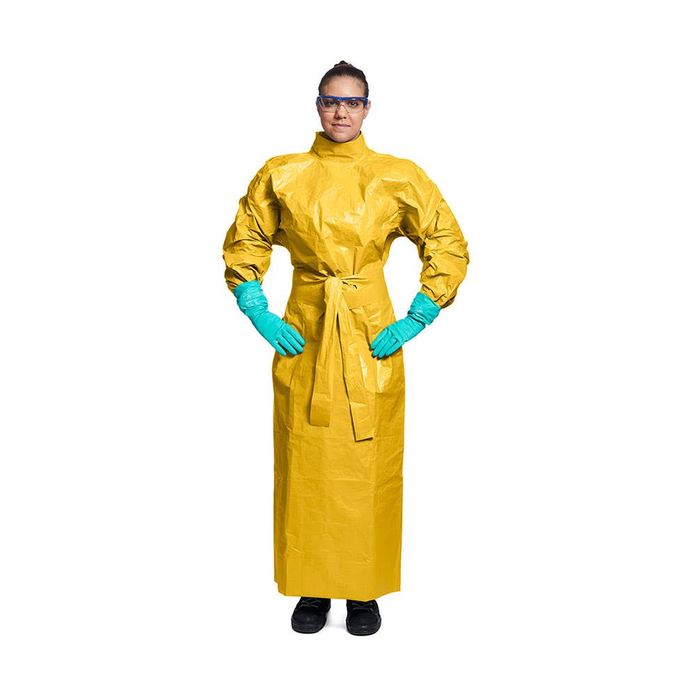 Tychem&reg; 2000 C Gown Yellow 2XL 40034337 D15546834