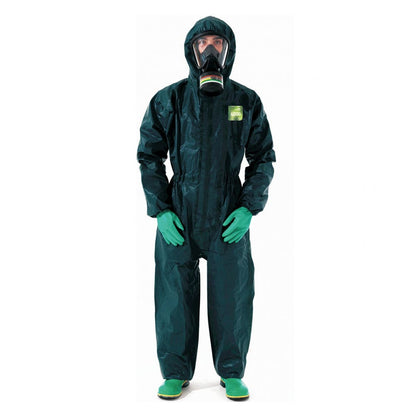 Coveralls Disposable 40-111 Green 2XL Alphatec Microchem 4000 274753 GR40T-00111-06