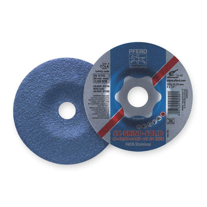 Disc Grinding 125mm CC-GRIND-SOLID Inox Pferd 292372 64186125
