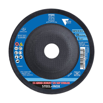 CC Grind Robust Grinding Wheel SGP Steelox 125mm 544942 64195126