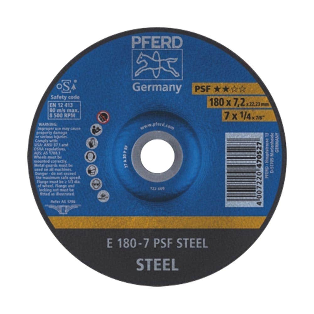 178mm Depressed Centre Grinding Disc 92640042 62017634