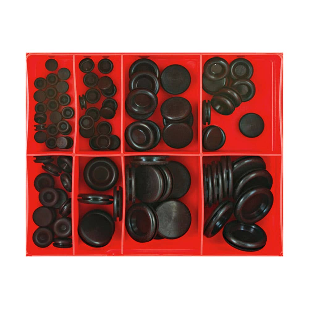 83 Piece Wiring Grommet Kit 12 Sizes 3-23mm Wire Hole 1601006 CA63