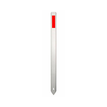 PVC Guide Post Red/White Delineators 3mm x 1.35m 442347 A0873