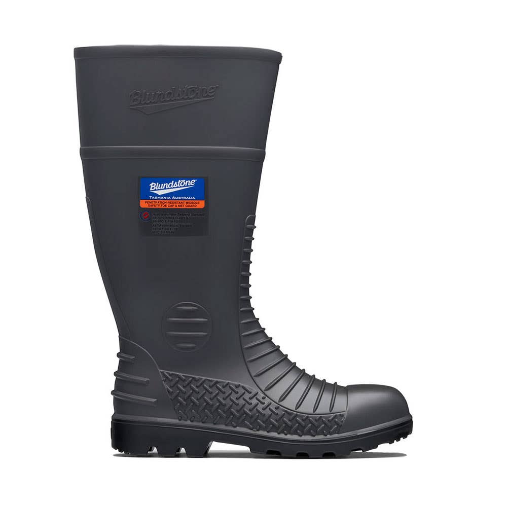 028 PVC/Nitrile Penetration Resistant Safety Gumboots with Metguard Komatsu KOM028