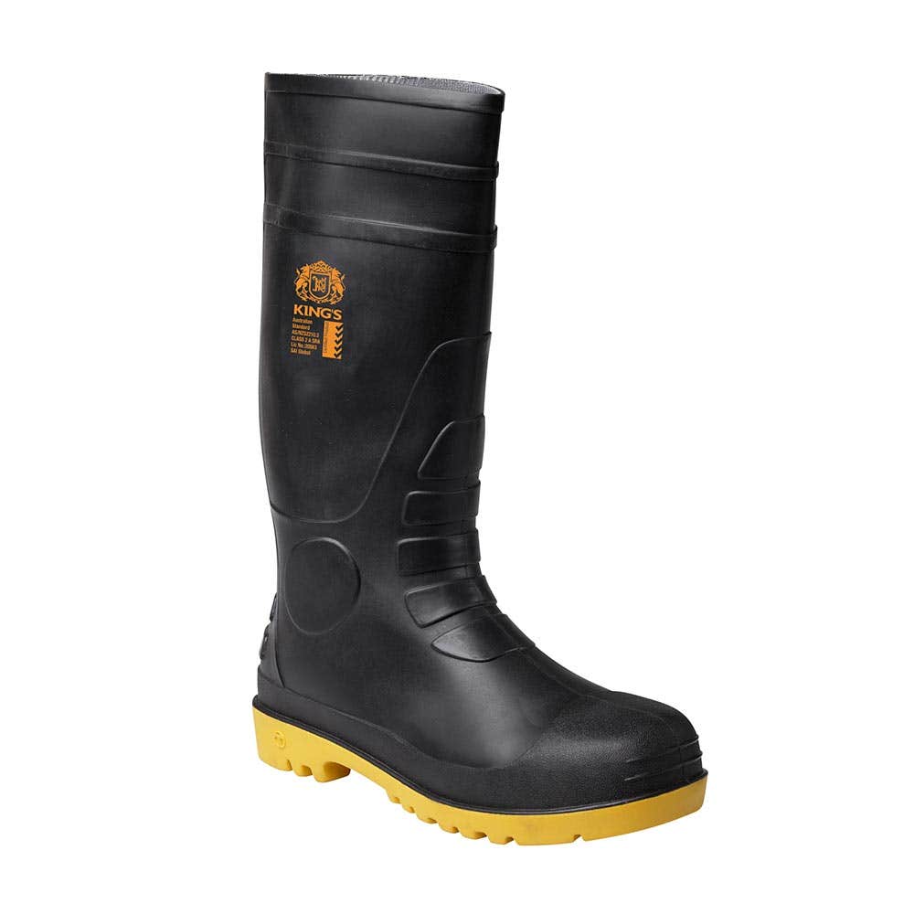 10-105 PVC Gumboot Steel Toe Nitrile Sole & Penetration Resistant Size 5 40016663 10-105-050