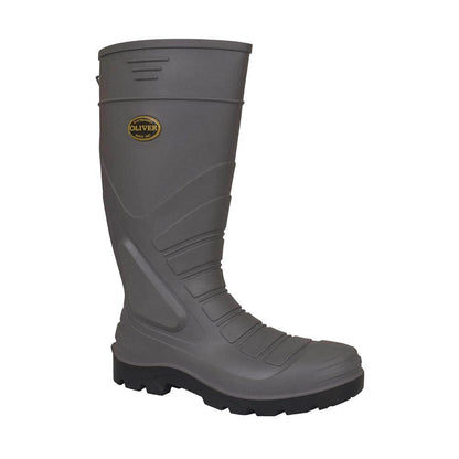 22-205 PVC Gumboots With Steel Toe & Metguard 22205