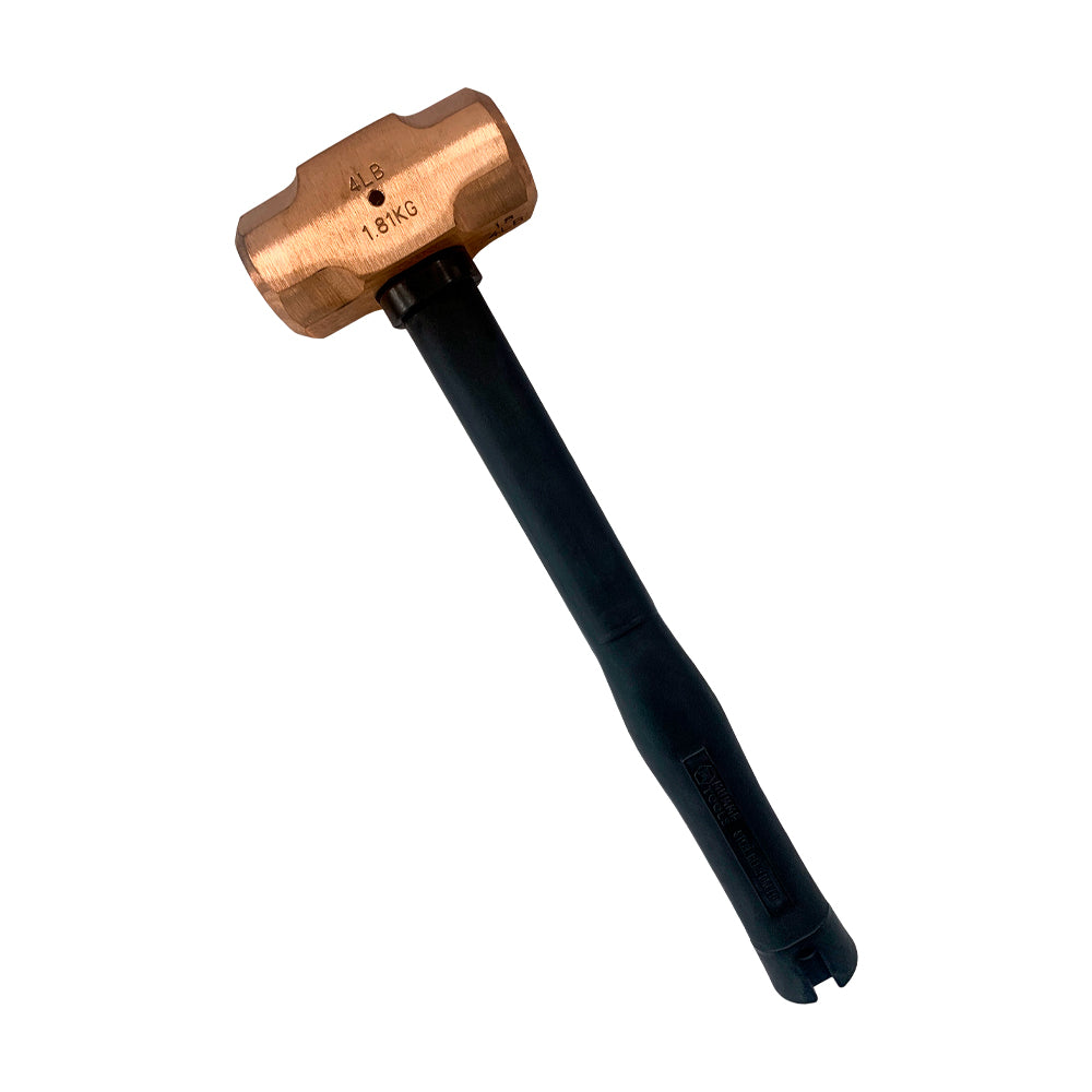 Copper Faced Hammer Fibreglass Handle Rubber Grip 400mm 1.81kg_60014384_5HCFRH04