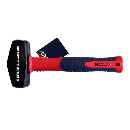 Club Hammer Steel Head Fibreglass Handle 1.8kg 4lb 91888036 SJ-FGCH4
