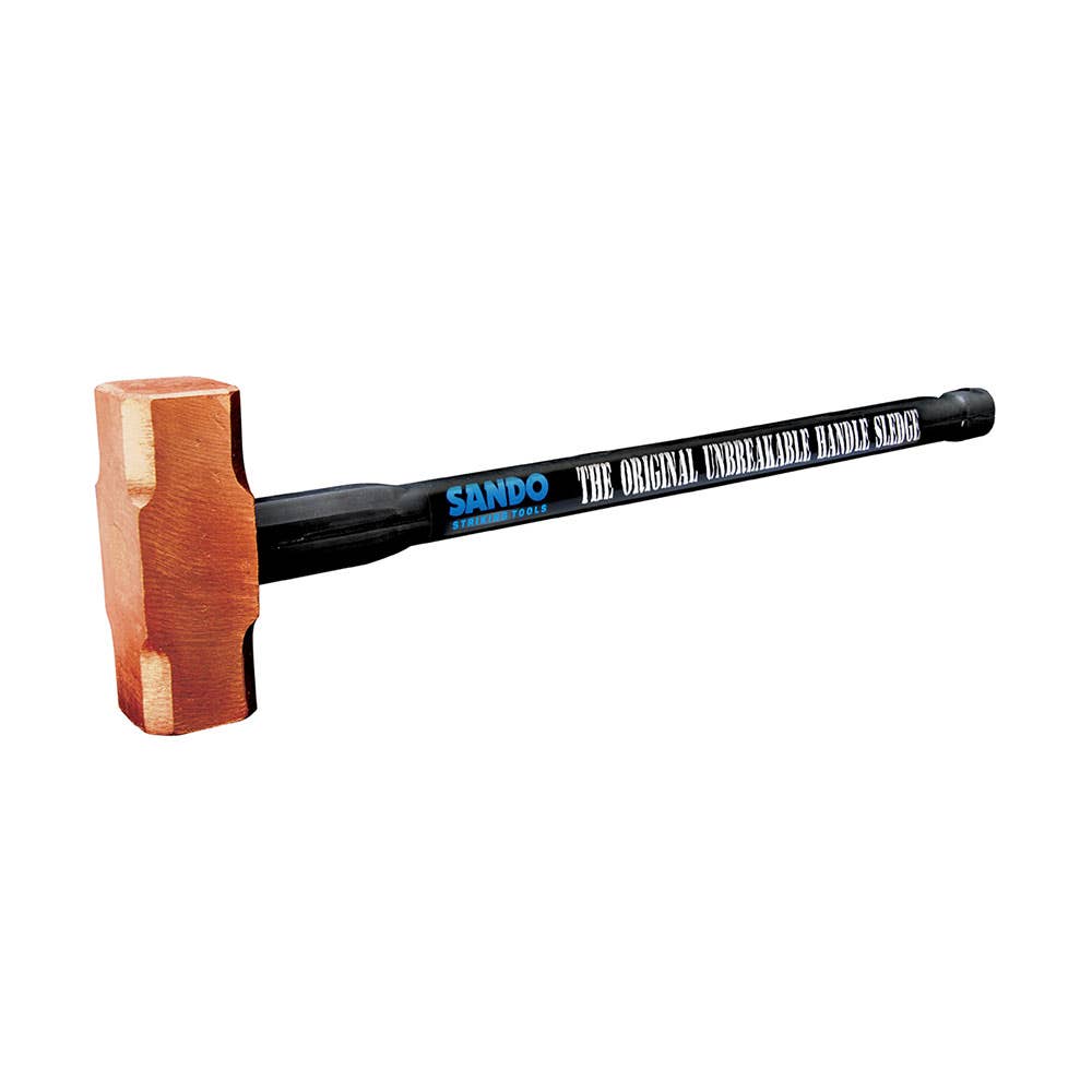 Copper Head Sledge Hammer with Unbreakable Handle 3.6kg 610mm 432512 510887