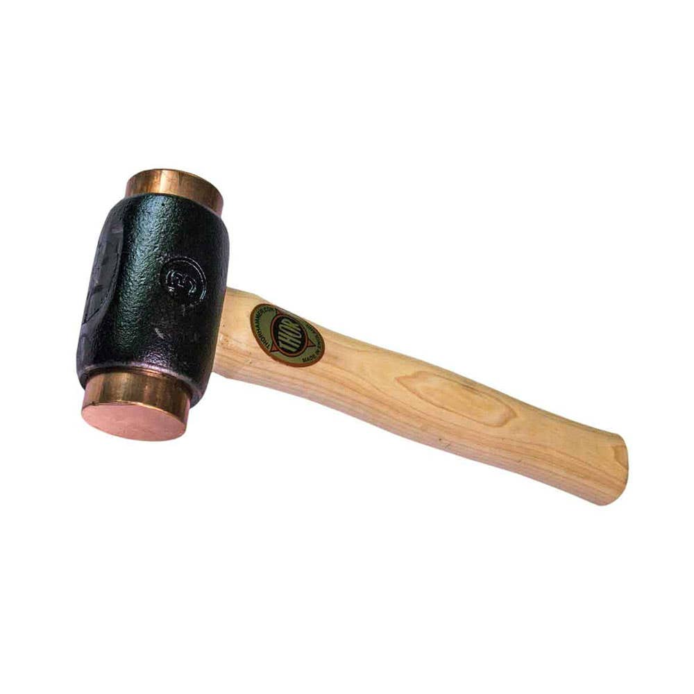 Soft Face Copper Hammer with Wooden Handle 38 x 305mm 1.3kg 310272_310272_508941_NLA