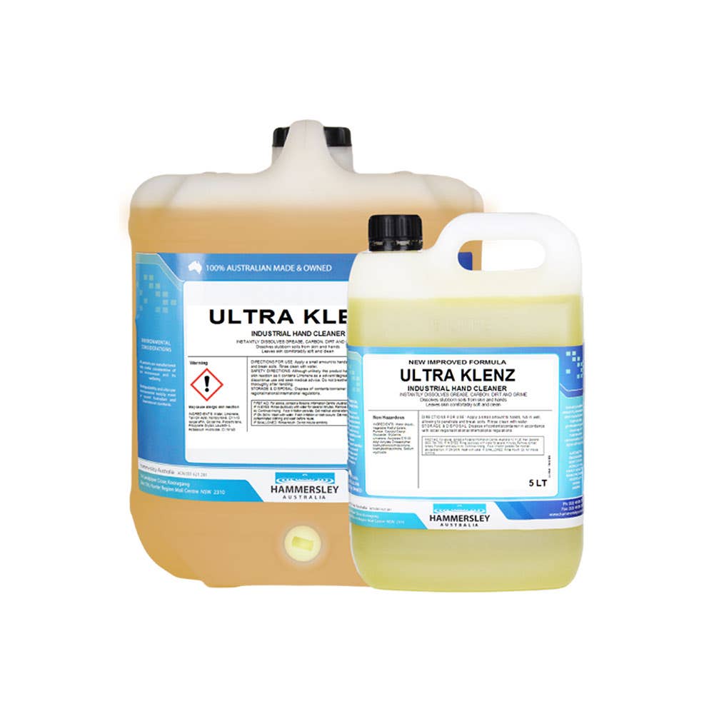 Ultra Klenz Heavy Duty Industrial Hand Cleaner with Grit 5L 285864 300-0005-92