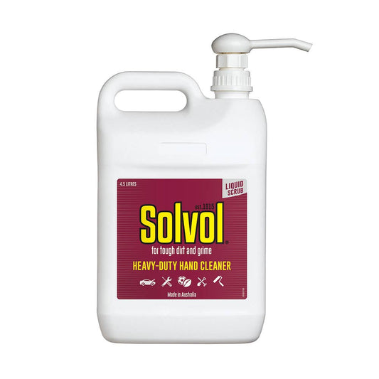 Solvol Industrial Liquid Hand Cleaner With Grit 4.5L 90120181 71026