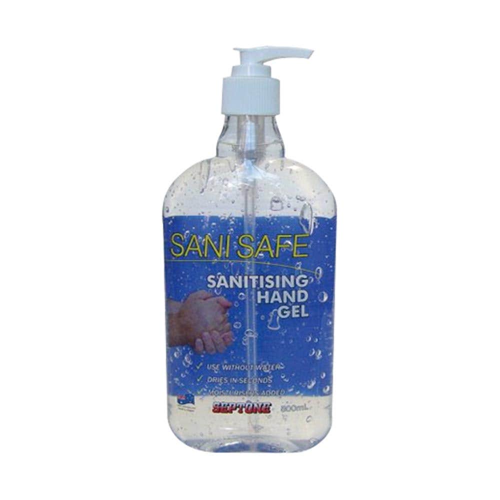 Sanisafe Hand Sanitiser Gel 500ml 90280156 ISHS500