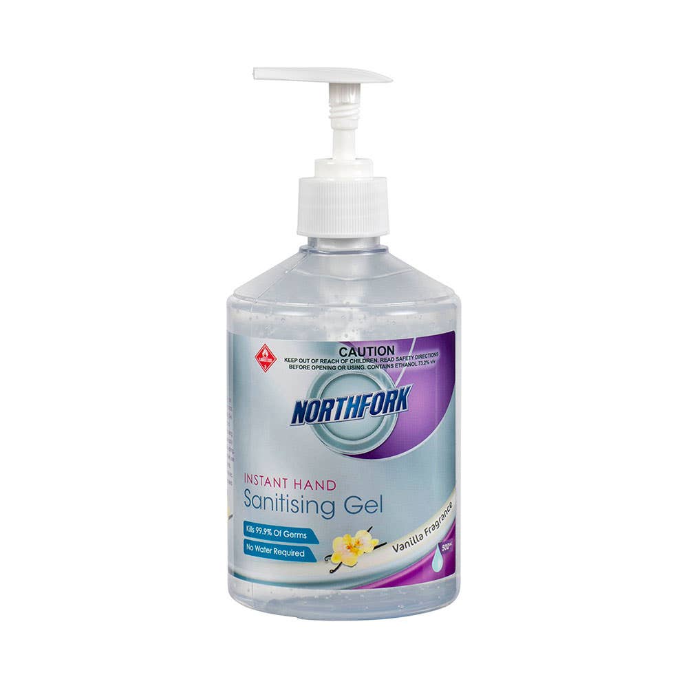 Northfork Instant Hand Sanitising Gel 500ml 454526 635090300