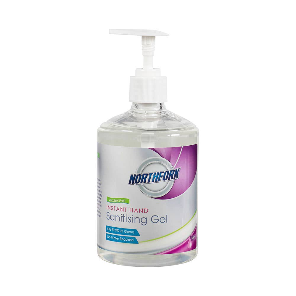 Alcohol-Free Hand Sanitiser Gel 500ml 439780 635160300
