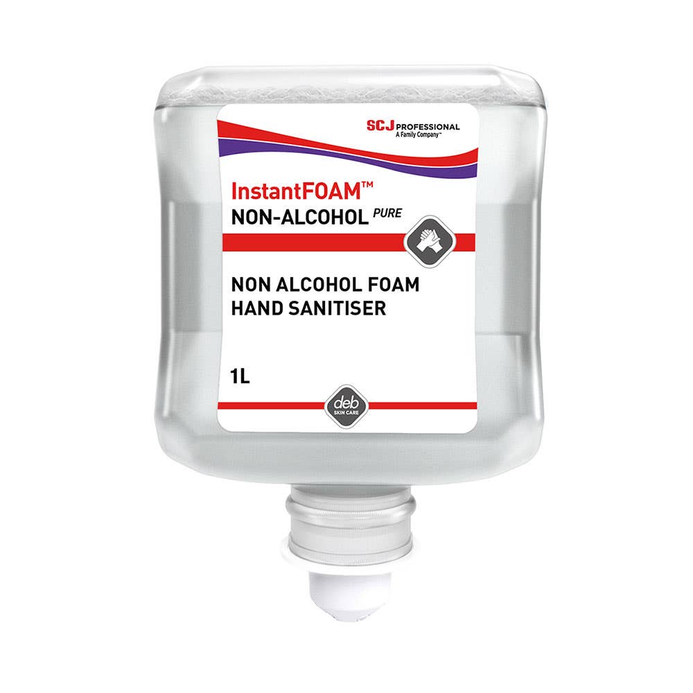 Sanitiser Instant Foam Non Alcohol 1L DEB 40027743 IFP1L