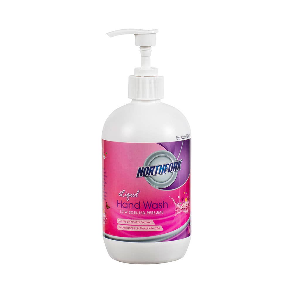 Liquid Hand Soap Low Scented Pink 500ml 1035996 635010300