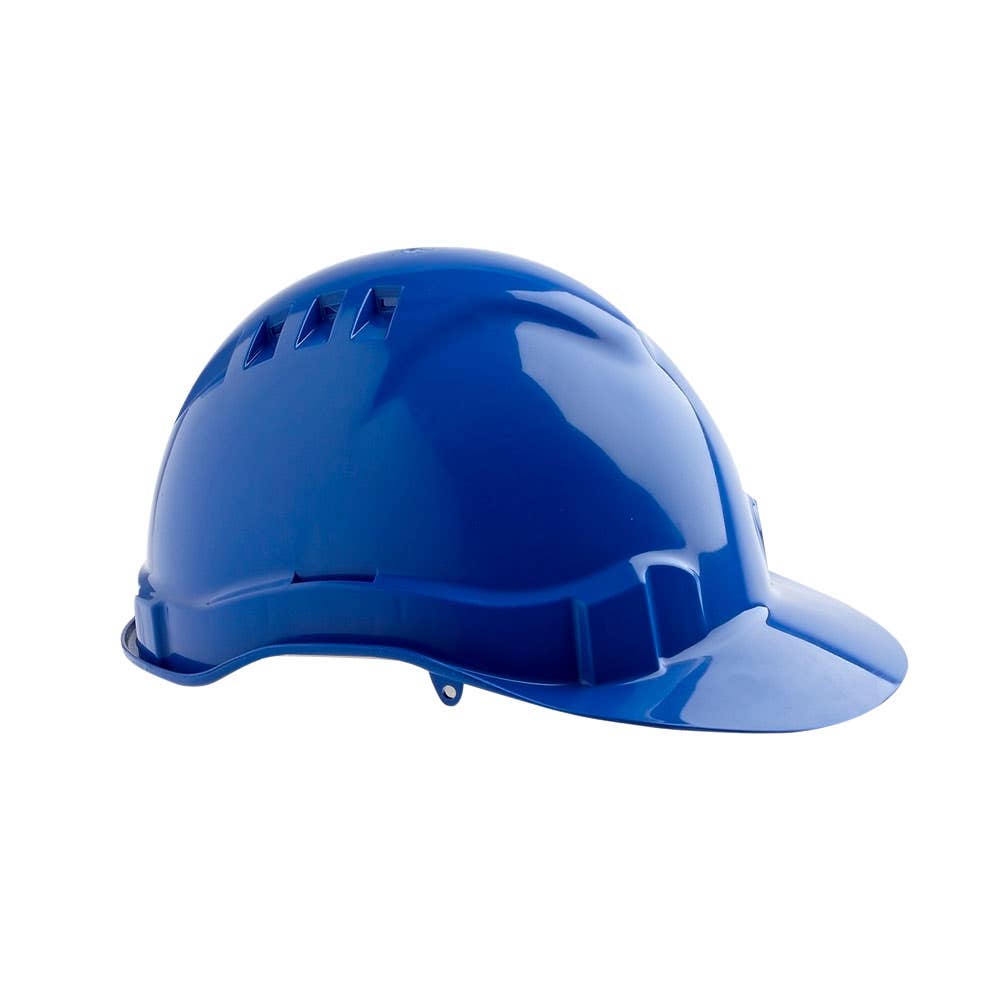 Hard Hat Vented 6 Point Harness Blue Prochoice 90070058 HHV6-B