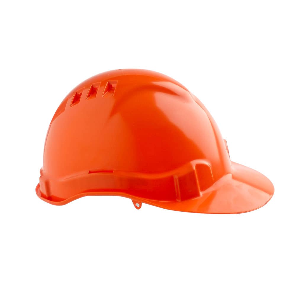 Hard Hat Vented 6 Point Harness Orange Prochoice 90078007 HHV6-O