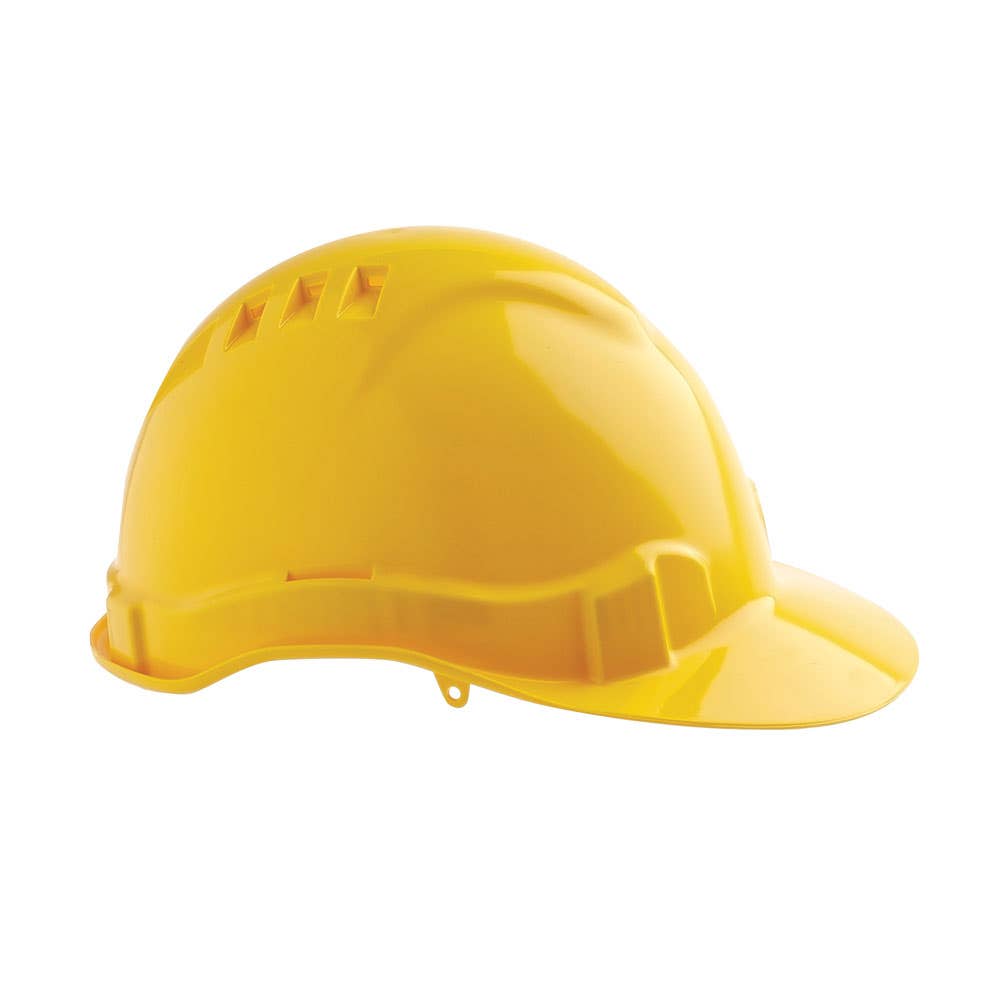 Hard Hat Vented 6 Point Harness Yellow Prochoice 79014674 HHV6-Y