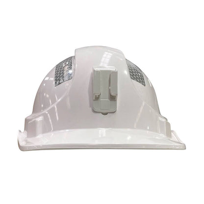 Hat Hard White 6 Point Harness Unvented Poly Lamp Bracket RT2 Tape 40025714 7012921235