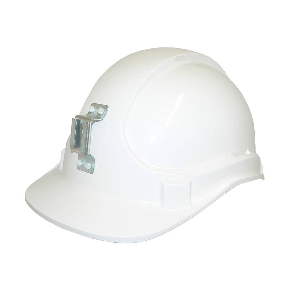Unvented Hard Hat With Metal Lamp Bracket White 90120021 7012921761
