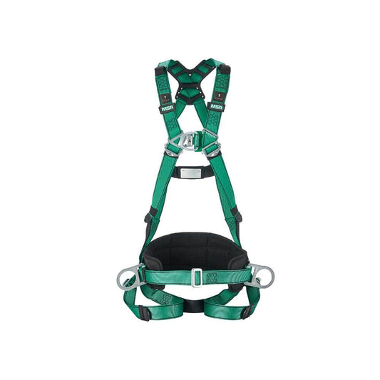 V-Form&trade; Full Body Harness with Side D's & Waist Belt VFORMWAISTBELT