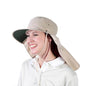 Hat Wide Brim + Flap Tammin Stone 2XL Uveto 60010815 Tm2XLST-LS