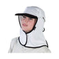 Hat + Wrap Around Neck Flap Kalahari Micro Mesh Bone 410200 KHMBN-PP