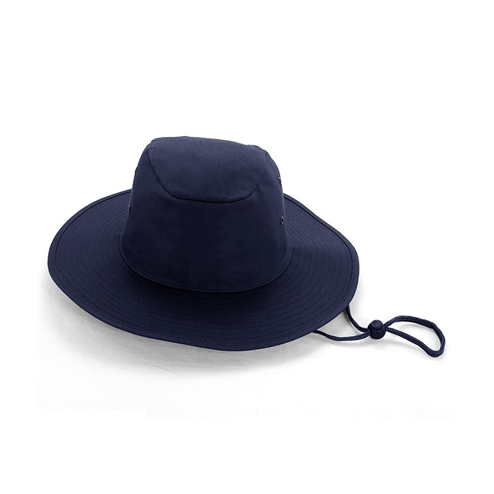 AH702 Hat Wide Brim Navy Cotton Slouch Qantas_QANTAH702