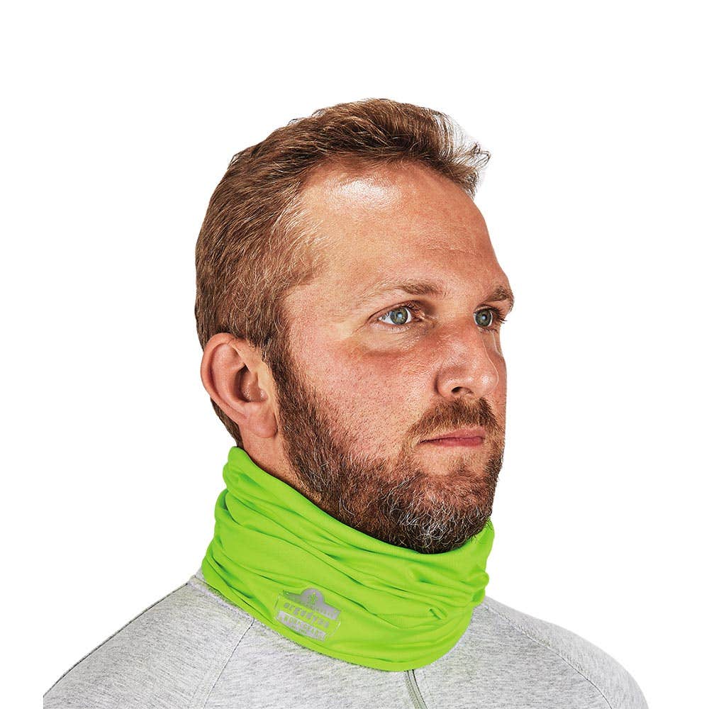Chill-Its Hi-Vis Multi-Band Cooling Headwear Lime 469436 42127