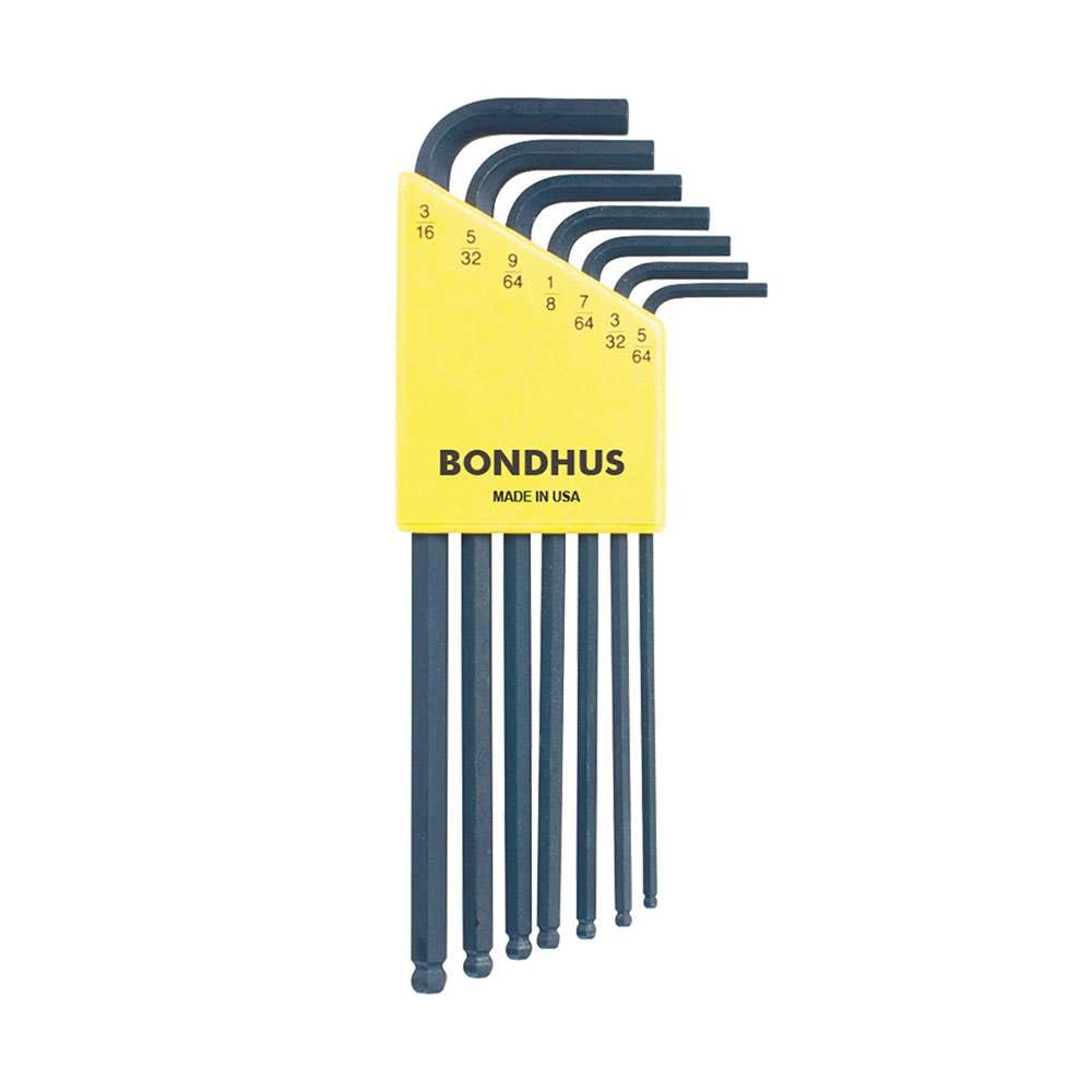 7 Piece Ball Drive Hex Key Set Imperial 2328010 BD10945