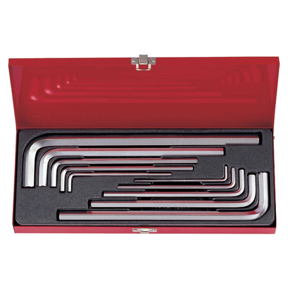 Hex Key Set Extra Long Metric 3 - 17mm 10 Piece 32101102 20210MR