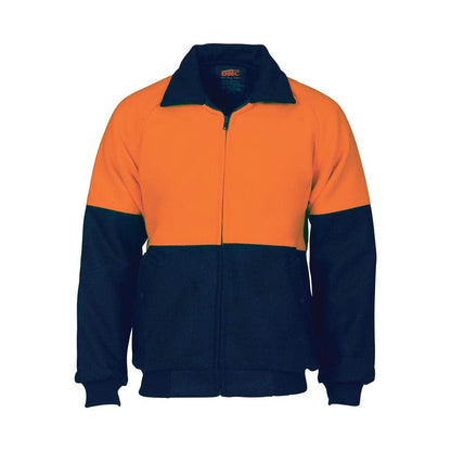 Jacket 2XL 21oz 90% Wool Blend HiVis Orange Navy Bluey_310440_3869-O/N-2XL