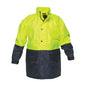 Jacket Hi Vis Day Compliant Waterproof Yellow/Navy 2XL 90011359 MJ206-Y/N-2XL