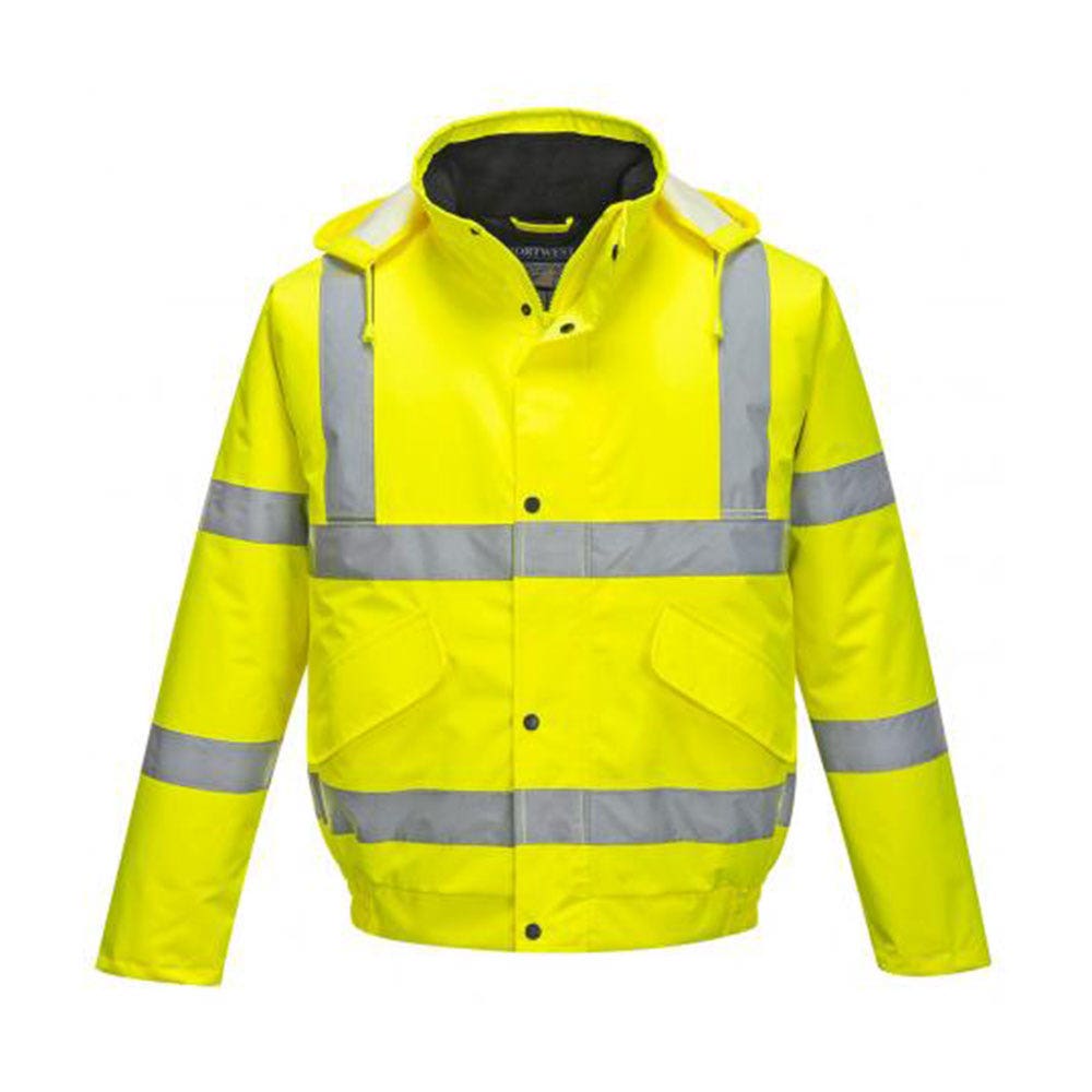 Bomber Jacket Hi-Viz Yellow XL 3M Taped 294209 S463-Y-XL