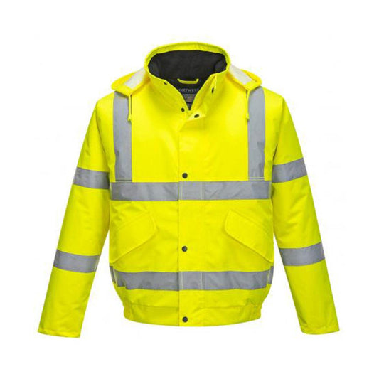 Hi-Vis Taped Bomber 2XL Jacket 310424 S463-Y-2XL