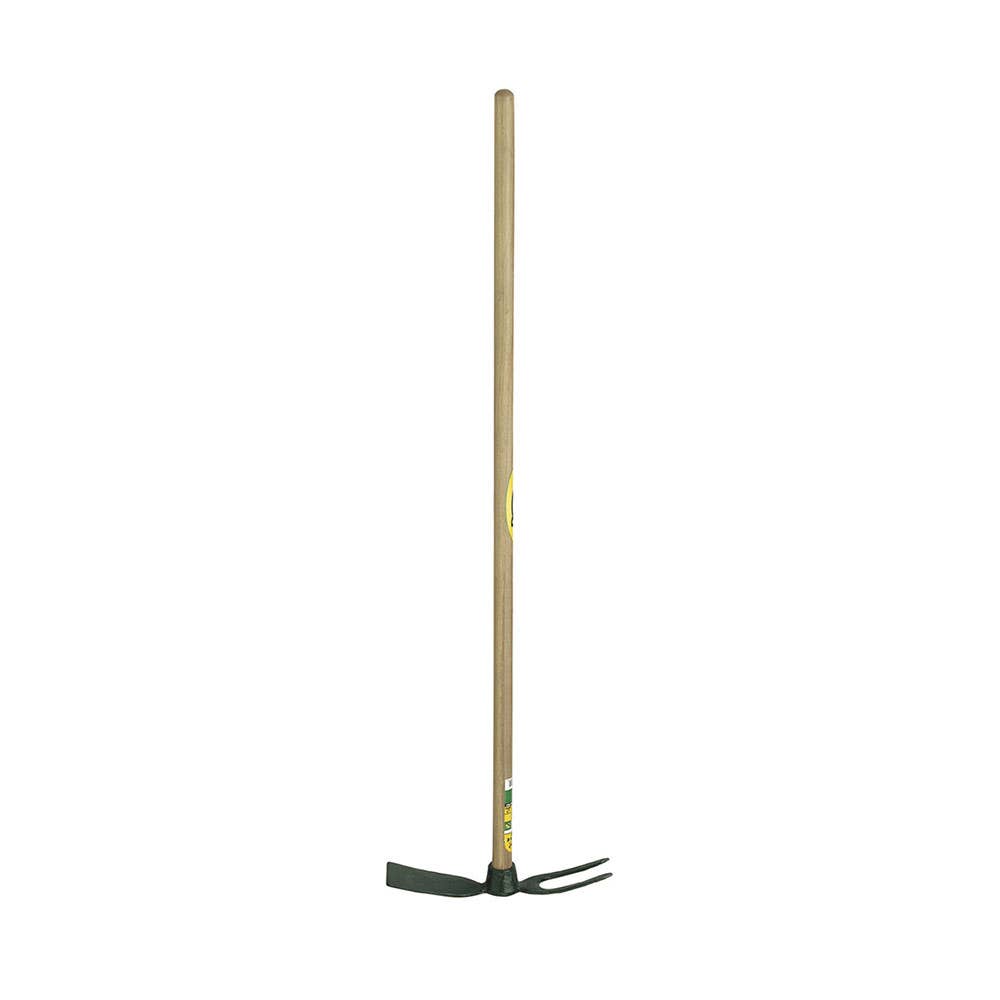 2 Prong Hoe with Long Wooden Handle 116227 633157
