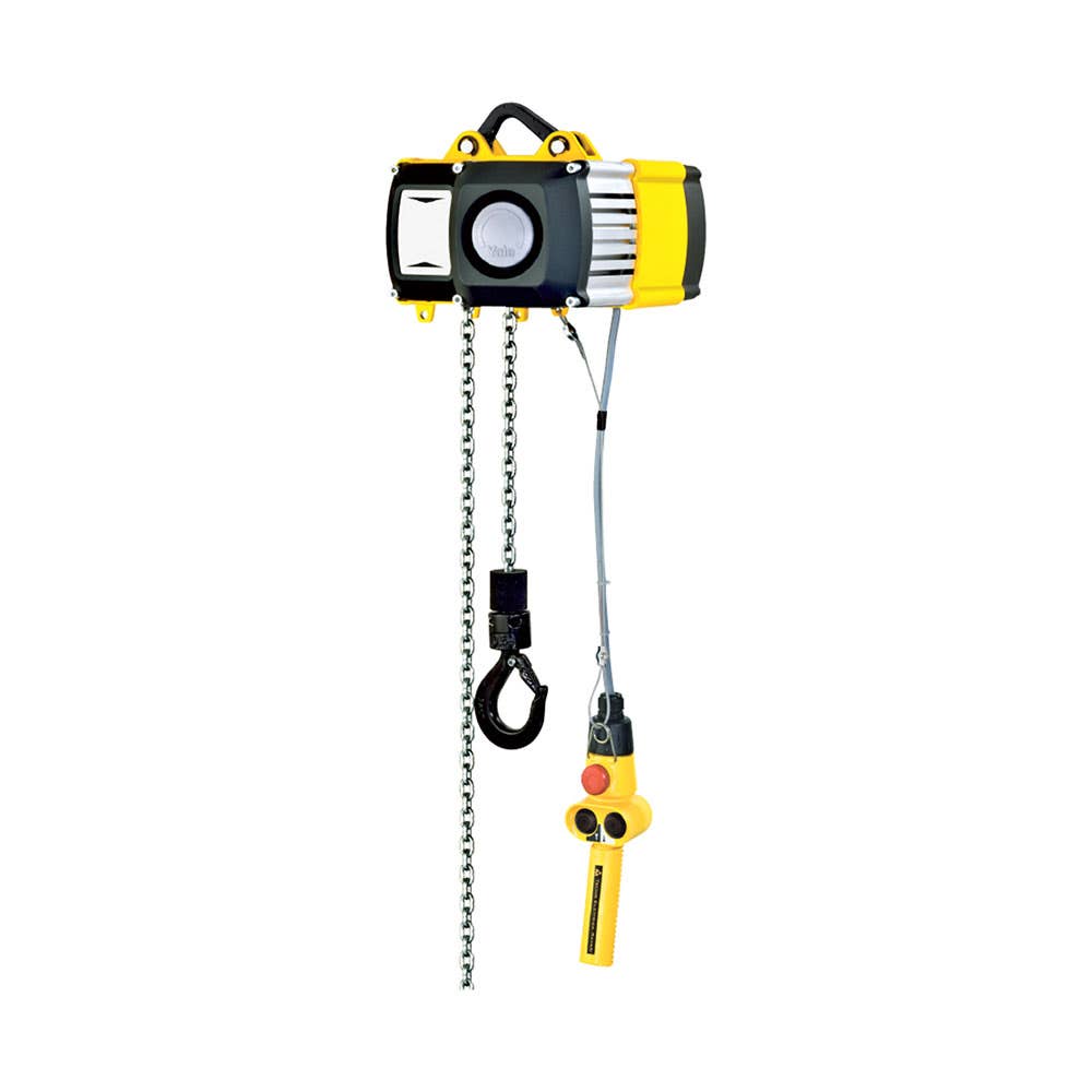 Yale 240V Electric Chain Hoist Single Speed 1 Phase 500kg 553208 CPV5-8-500/1S