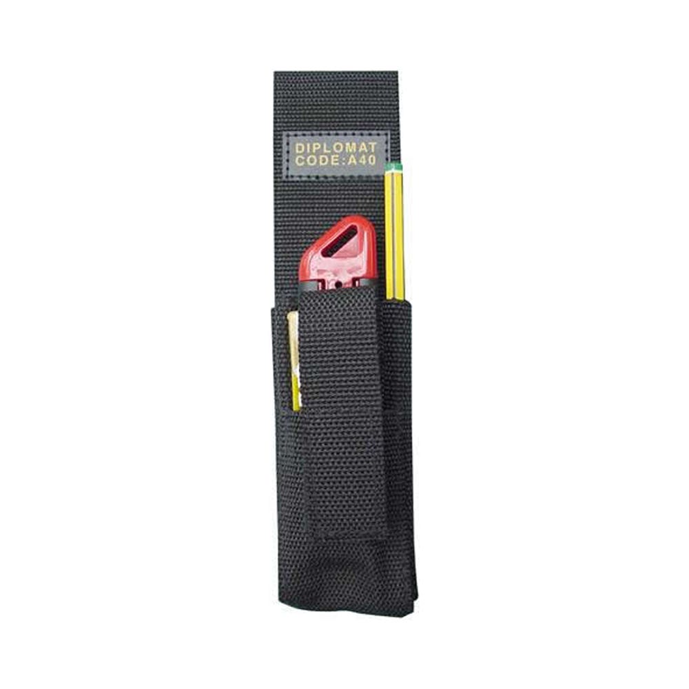 Holster Canvas Stores Knife Blades + Pen Diplomat 91860023 A40