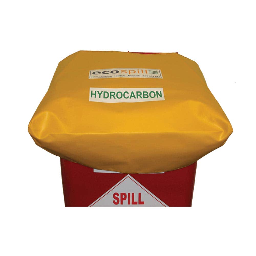 Poly Vinyl Bin Hood Cover Yellow 240L 40024469 240H