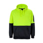 Hi Vis Pull Over Hoodie Lime Black - 2XL 36014222 6HVPH-LIM/BLK-2XL