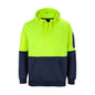 Hi Vis Pull Over Hoodie Lime Navy - 2XL 36014227 6HVPH-LIM/NAV-2XL