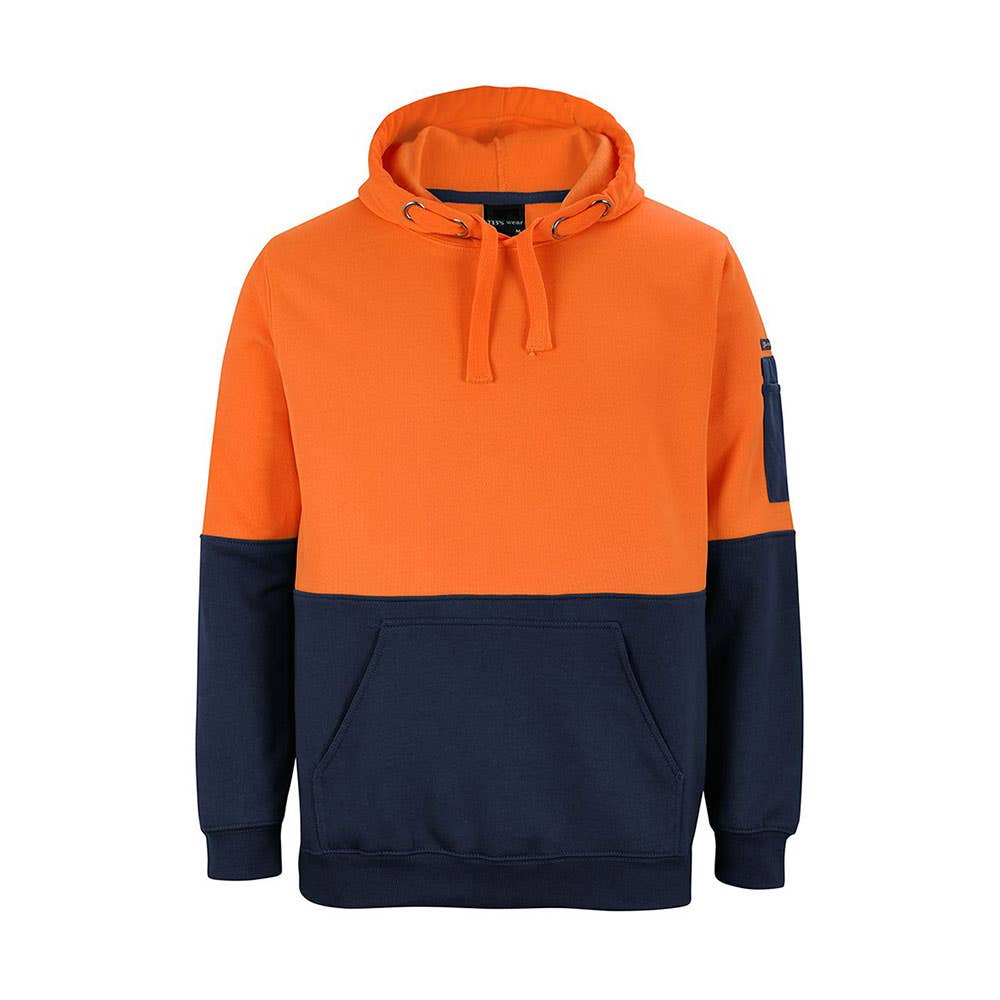 Hi Vis Pull Over Hoodie Orange Navy - 2XL 36014231 6HVPH-O/N-2XL