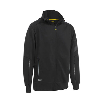 Jumper Hoodie Work Fleece Sherpa Front Zip Bisley 2XL Black BK6925_BBLK2XL_40022012_BK6925_BBLK2XL