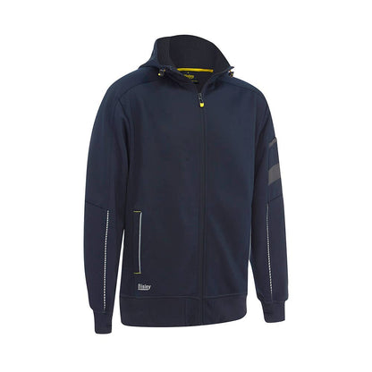 Jumper Hoodie Work Fleece Sherpa Front Zip Bisley 2XL Navy BK6925_BPCT2XL_40022032_BK6925_BPCT2XL
