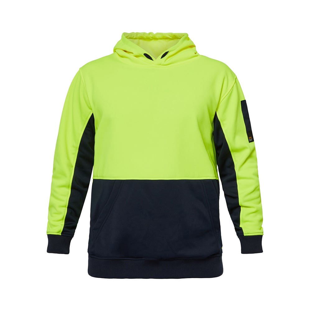 Hi Vis Hoodie  Yellow/ Navy Medium 542104 WT8010-Y/N-M